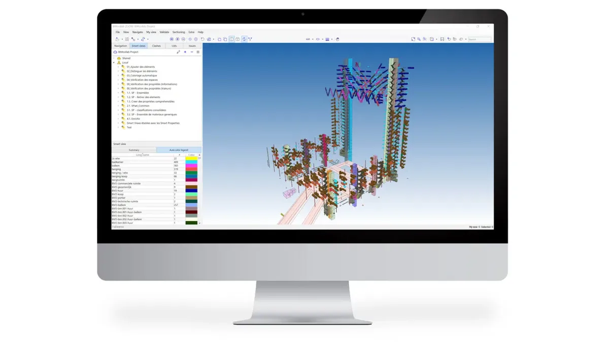 Screenshot of the BIMcollab Zoom interface