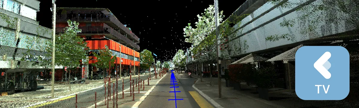 Screenshot of the Leica TruView interface